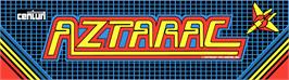 Arcade Cabinet Marquee for Aztarac.