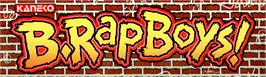 Arcade Cabinet Marquee for B.Rap Boys.