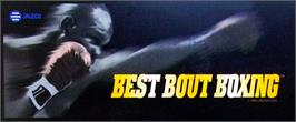Arcade Cabinet Marquee for Best Bout Boxing.