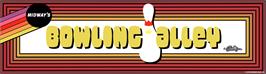 Arcade Cabinet Marquee for Bowling Alley.