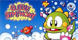 Arcade Cabinet Marquee for Bubble Bobble II.
