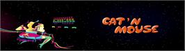 Arcade Cabinet Marquee for Cat and Mouse.
