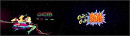Arcade Cabinet Marquee for Chiki Chiki Boys.
