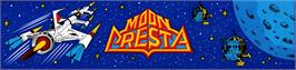 Arcade Cabinet Marquee for Cresta Mundo.