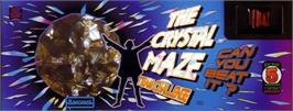 Arcade Cabinet Marquee for Crystal Maze Team Challenge, The.