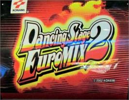 Arcade Cabinet Marquee for Dancing Stage Euro Mix 2.