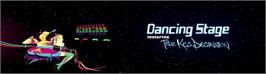 Arcade Cabinet Marquee for Dancing Stage featuring TRUE KiSS DESTiNATiON.