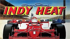 Arcade Cabinet Marquee for Danny Sullivan's Indy Heat.