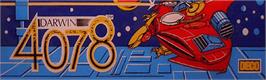 Arcade Cabinet Marquee for Darwin 4078.
