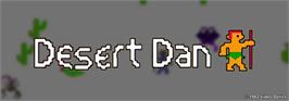 Arcade Cabinet Marquee for Desert Dan.