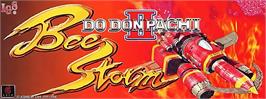 Arcade Cabinet Marquee for DoDonPachi II.