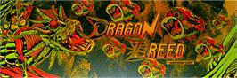 Arcade Cabinet Marquee for Dragon Breed.