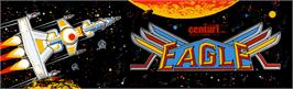 Arcade Cabinet Marquee for Eagle.