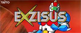 Arcade Cabinet Marquee for Exzisus.
