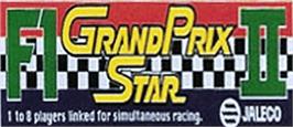 Arcade Cabinet Marquee for F-1 Grand Prix Star II.
