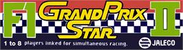 Arcade Cabinet Marquee for F-1 Grand Prix Star II.
