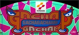Arcade Cabinet Marquee for Gacha Gachamp.