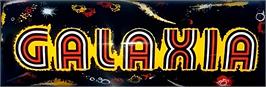 Arcade Cabinet Marquee for Galaxia.