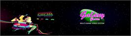 Arcade Cabinet Marquee for Galaxy Games StarPak 2.