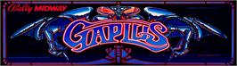 Arcade Cabinet Marquee for Gaplus.