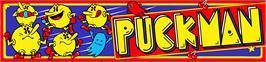 Arcade Cabinet Marquee for Ghost Muncher.