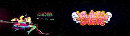 Arcade Cabinet Marquee for Gokujyou Parodius.