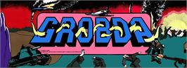 Arcade Cabinet Marquee for Grobda.