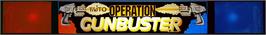Arcade Cabinet Marquee for Gunbuster.
