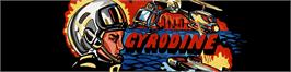 Arcade Cabinet Marquee for Gyrodine.