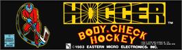 Arcade Cabinet Marquee for Hoccer.
