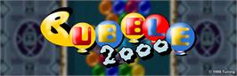 Arcade Cabinet Marquee for Hot Bubble.