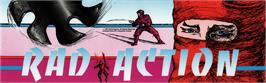 Arcade Cabinet Marquee for JT 104 / NinjaKun Ashura no Shou.