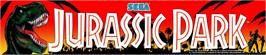 Arcade Cabinet Marquee for Jurassic Park.