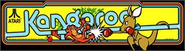 Arcade Cabinet Marquee for Kangaroo.