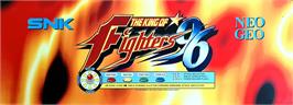 Arcade Cabinet Marquee for King of Fighters '96, The.