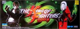 Arcade Cabinet Marquee for King of Fighters 2004 Ultra Plus, The.