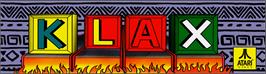 Arcade Cabinet Marquee for Klax.