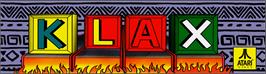 Arcade Cabinet Marquee for Klax.