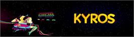 Arcade Cabinet Marquee for Kyros No Yakata.
