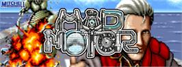 Arcade Cabinet Marquee for Mad Motor.