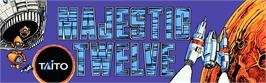 Arcade Cabinet Marquee for Majestic Twelve - The Space Invaders Part IV.