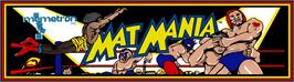 Arcade Cabinet Marquee for Mat Mania.