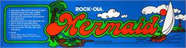 Arcade Cabinet Marquee for Mermaid.