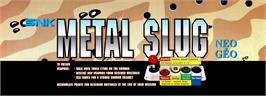 Arcade Cabinet Marquee for Metal Slug - Super Vehicle-001.