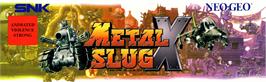 Arcade Cabinet Marquee for Metal Slug X - Super Vehicle-001.