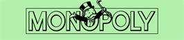 Arcade Cabinet Marquee for Monopoly Classic.