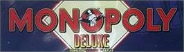 Arcade Cabinet Marquee for Monopoly Deluxe.