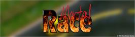 Arcade Cabinet Marquee for Mortal Race.