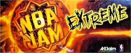 Arcade Cabinet Marquee for NBA Jam Extreme.
