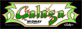 Arcade Cabinet Marquee for Nebulous Bee.
